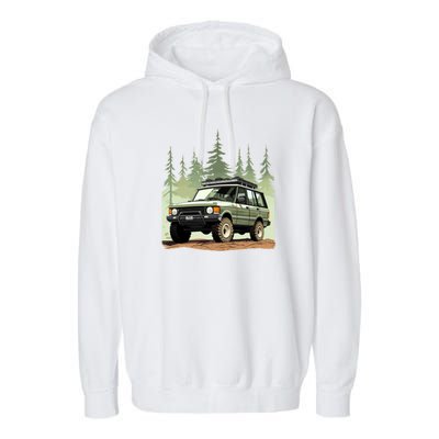 4x4 Rover Garment-Dyed Fleece Hoodie