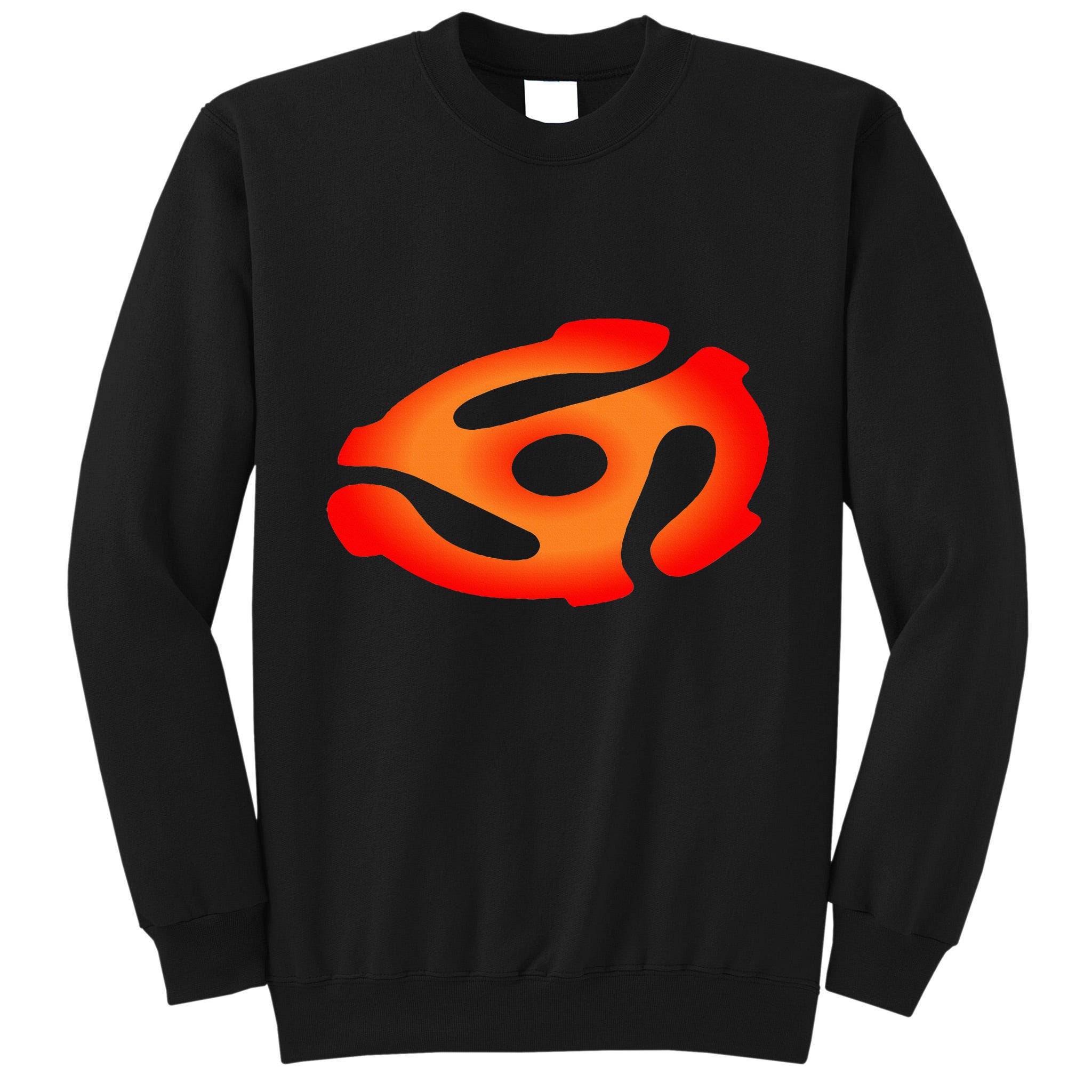 45 Rpm Adapter Vinyl Record Tall Sweatshirt