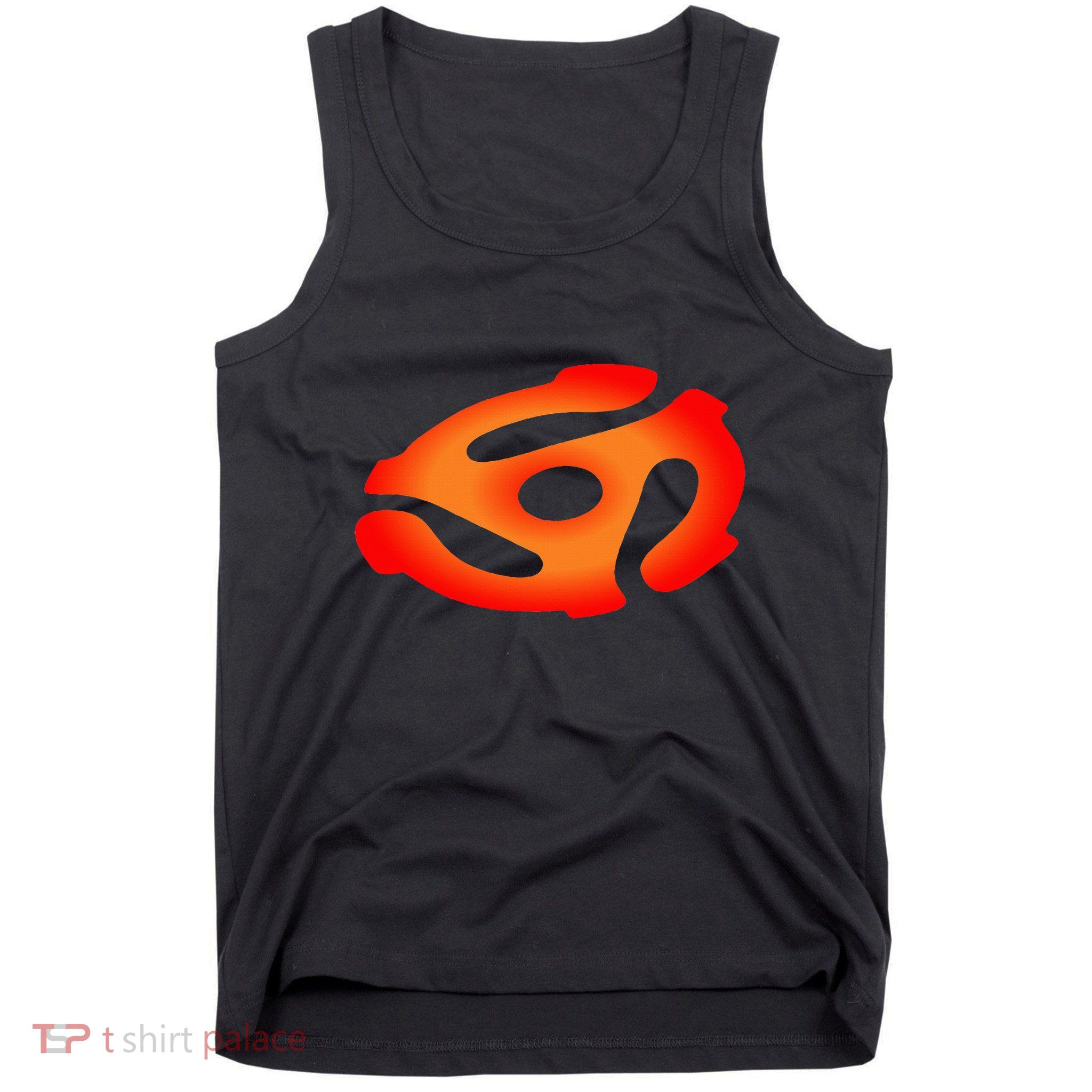45 Rpm Adapter Vinyl Record Tank Top