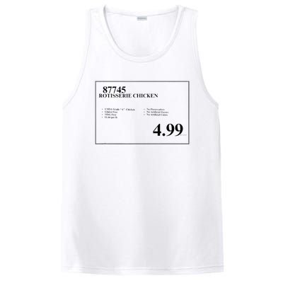 4.99 Rotisserie Chicken Sign PosiCharge Competitor Tank