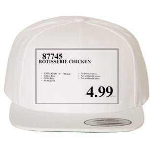 4.99 Rotisserie Chicken Sign Wool Snapback Cap