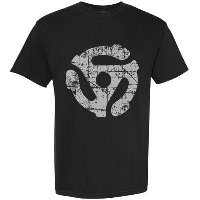 45 Rpm Record Adapter Turntable Garment-Dyed Heavyweight T-Shirt