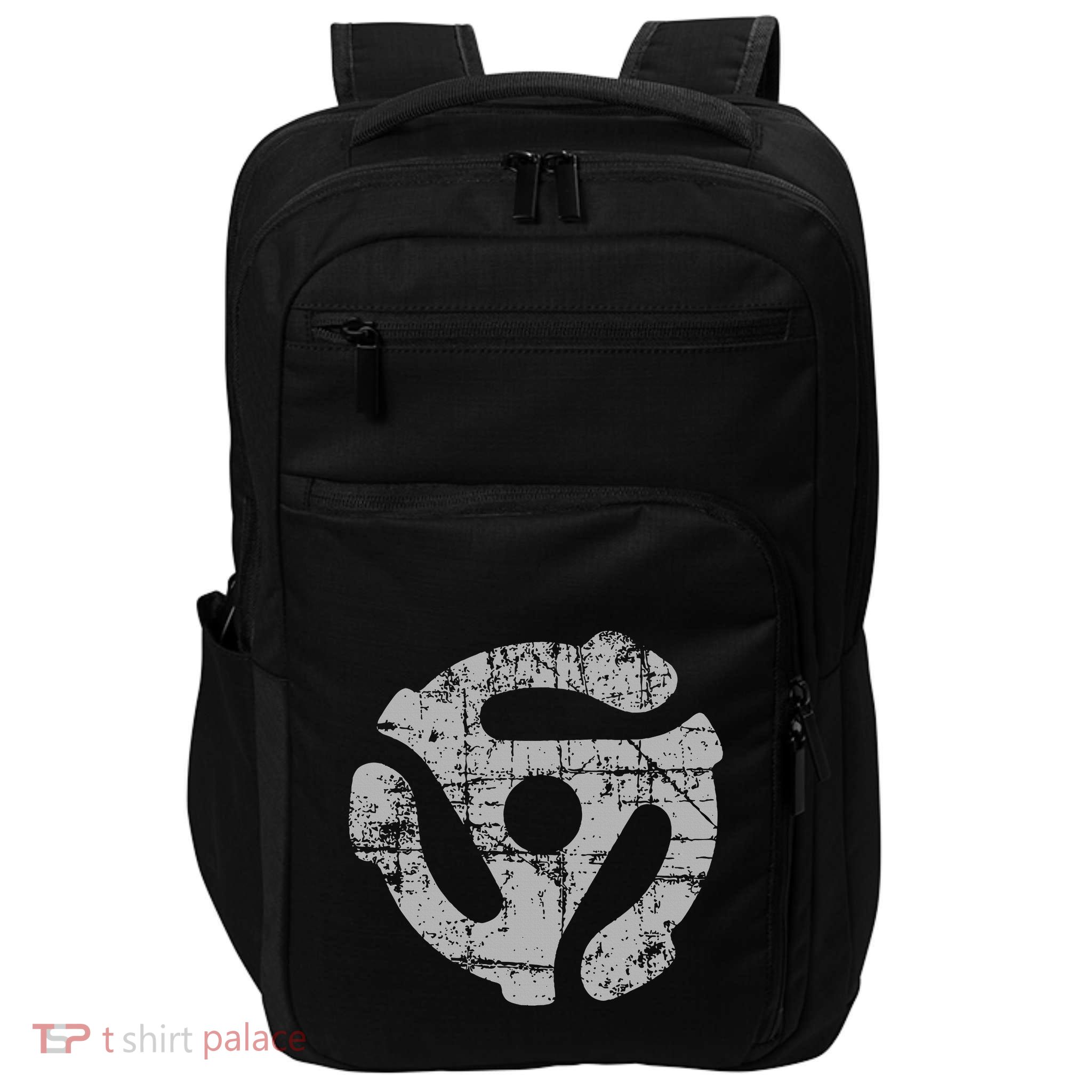 45 Rpm Record Adapter Turntable Impact Tech Backpack