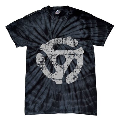 45 Rpm Record Adapter Turntable Tie-Dye T-Shirt
