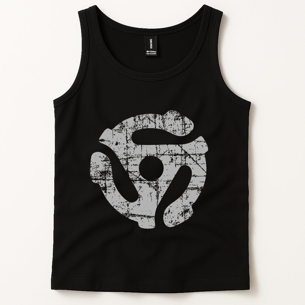 45 Rpm Record Adapter Turntable Tank Top