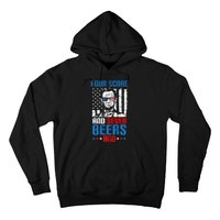 4 Score And 7 Beers Ago Made For A Patriotic 4th Of July Hoodie