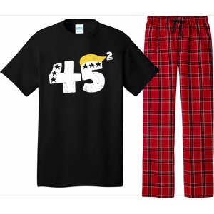 45 Squared Donald Trump 2024 45 47 Trump Pajama Set