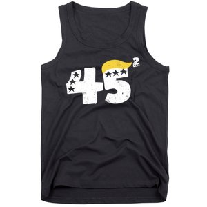 45 Squared Donald Trump 2024 45 47 Trump Tank Top