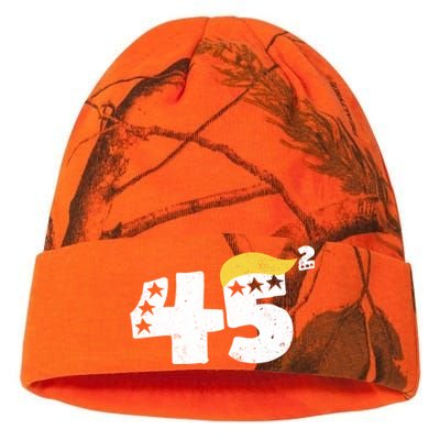 45 Squared Donald Trump 2024 45 47 Trump Kati Licensed 12" Camo Beanie