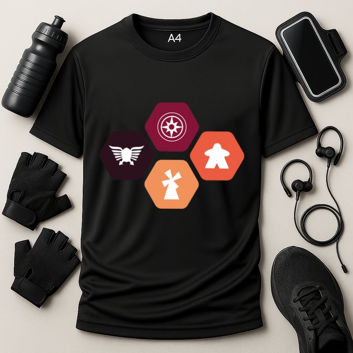 4x Scythe Minimalist Premium Performance Shirt