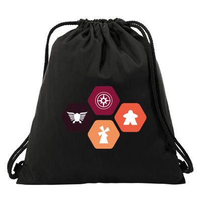 4x Scythe Minimalist Premium Drawstring Bag