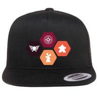 4x Scythe Minimalist Premium Flat Bill Trucker Hat