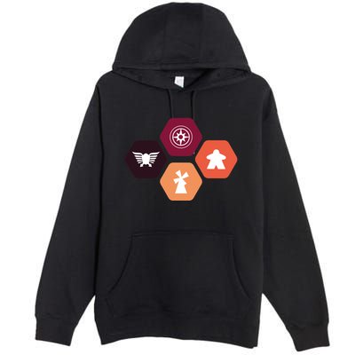 4x Scythe Minimalist Premium Premium Pullover Hoodie