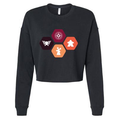 4x Scythe Minimalist Premium Cropped Pullover Crew