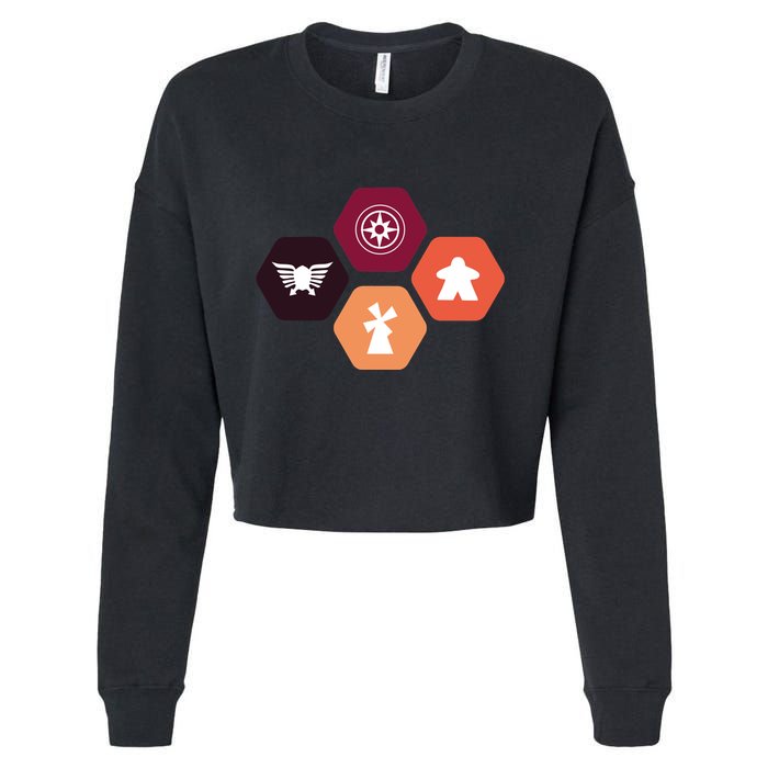 4x Scythe Minimalist Premium Cropped Pullover Crew