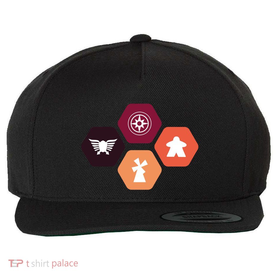 4x Scythe Minimalist Premium Wool Snapback Cap