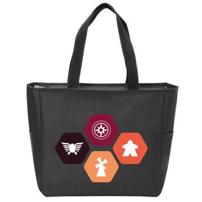 4x Scythe Minimalist Premium Zip Tote Bag