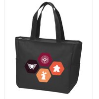 4x Scythe Minimalist Premium Zip Tote Bag