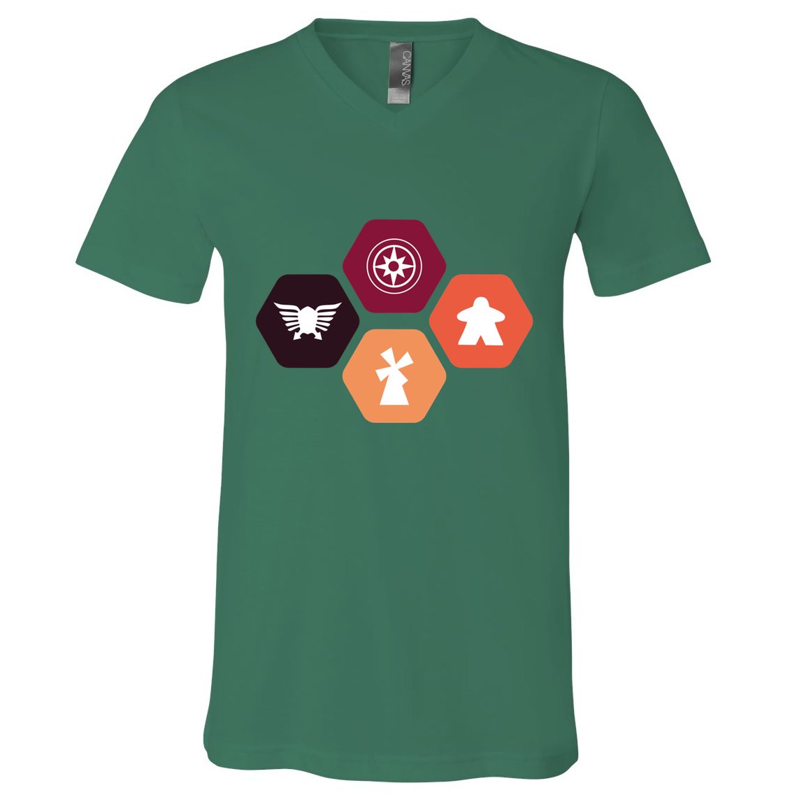 4x Scythe Minimalist Premium V-Neck T-Shirt