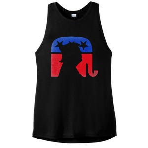 45 Squared Second Term Usa Ladies PosiCharge Tri-Blend Wicking Tank