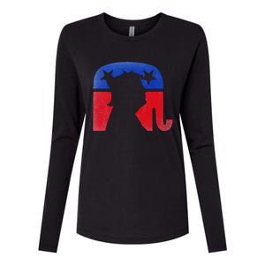 45 Squared Second Term Usa Womens Cotton Relaxed Long Sleeve T-Shirt