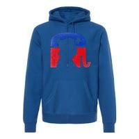 45 Squared Second Term Usa Premium Hoodie