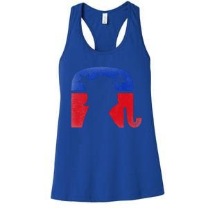 45 Squared Second Term Usa Women's Racerback Tank