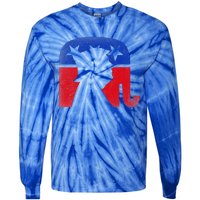 45 Squared Second Term Usa Tie-Dye Long Sleeve Shirt