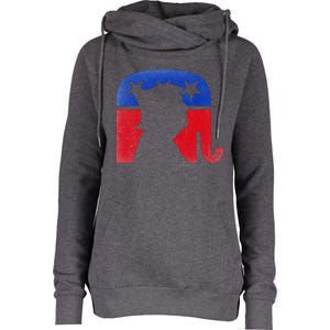 45 Squared Second Term Usa Womens Funnel Neck Pullover Hood