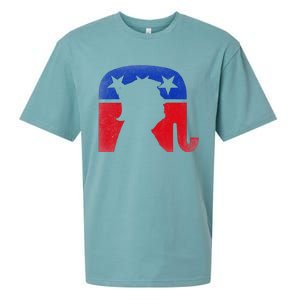 45 Squared Second Term Usa Sueded Cloud Jersey T-Shirt