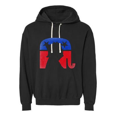45 Squared Second Term Usa Vintage Garment-Dyed Fleece Hoodie