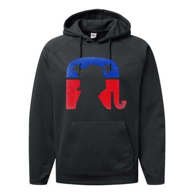 45 Squared Second Term Usa Vintage Performance Fleece Hoodie