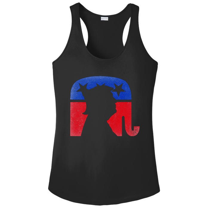 45 Squared Second Term Usa Vintage Ladies PosiCharge Competitor Racerback Tank