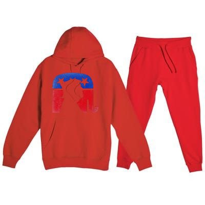 45 Squared Second Term Usa Vintage Premium Hooded Sweatsuit Set