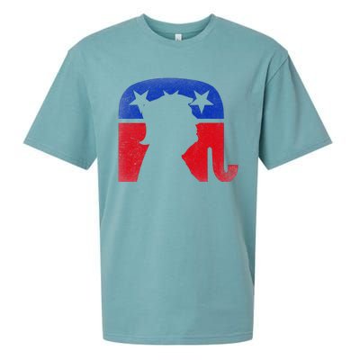 45 Squared Second Term Usa Vintage Sueded Cloud Jersey T-Shirt