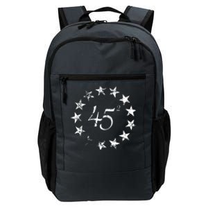 45 Squared Trump Betsy Ross Flag 2020 Second Term Daily Commute Backpack