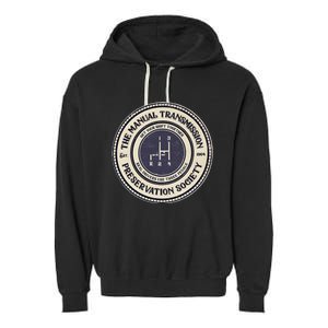 4 Speed The Manual Transmission Preservation Society Garment-Dyed Fleece Hoodie