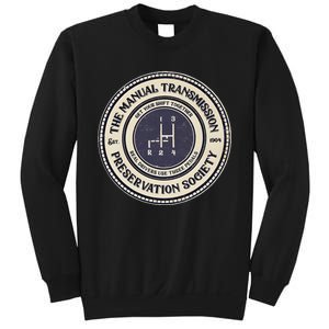 4 Speed The Manual Transmission Preservation Society Sweatshirt