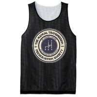 4 Speed The Manual Transmission Preservation Society Mesh Reversible Basketball Jersey Tank