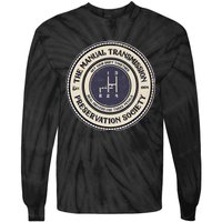 4 Speed The Manual Transmission Preservation Society Tie-Dye Long Sleeve Shirt