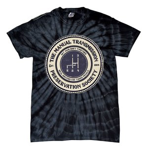 4 Speed The Manual Transmission Preservation Society Tie-Dye T-Shirt