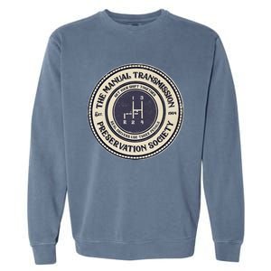 4 Speed The Manual Transmission Preservation Society Garment-Dyed Sweatshirt