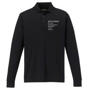 45 Steps To Justice A Political Parody Performance Long Sleeve Polo