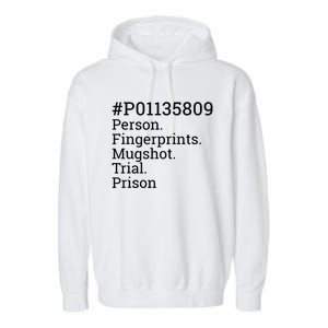 45 Steps To Justice A Political Parody Garment-Dyed Fleece Hoodie