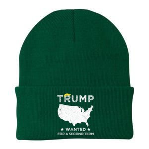 45 SQUARED TRUMP WANTED FOR SECOND TERM 2024 Knit Cap Winter Beanie