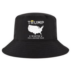 45 SQUARED TRUMP WANTED FOR SECOND TERM 2024 Cool Comfort Performance Bucket Hat