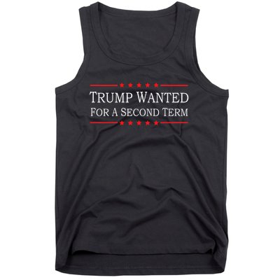 45 Squared Trump Wanted For Second Term 2024 Tank Top