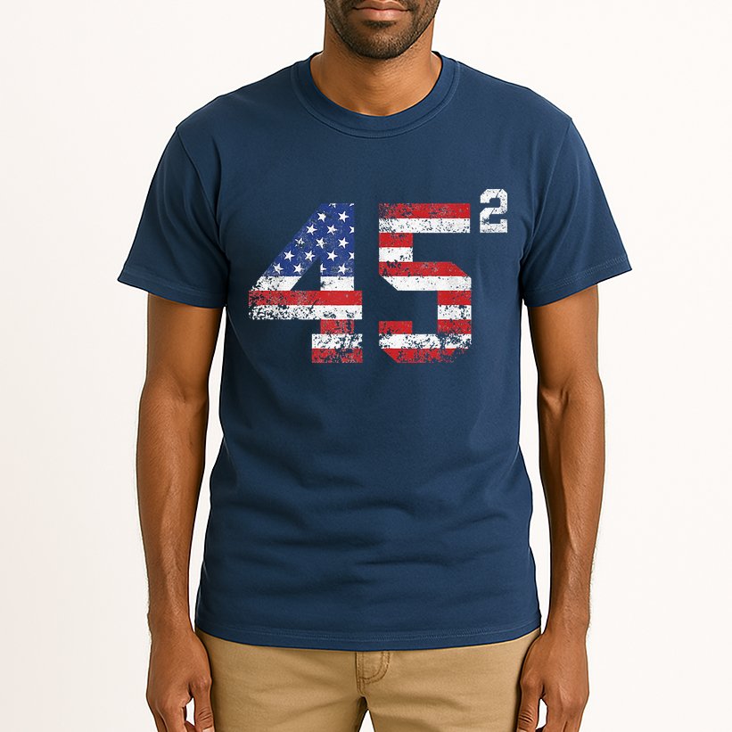 45 Squared Trump 2024 Tall T-Shirt