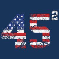 45 Squared Trump 2024 Tall T-Shirt