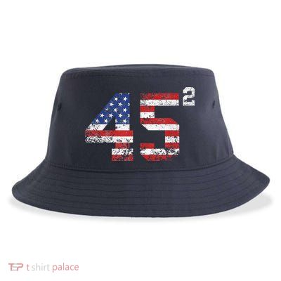 45 Squared Trump 2024 Sustainable Bucket Hat